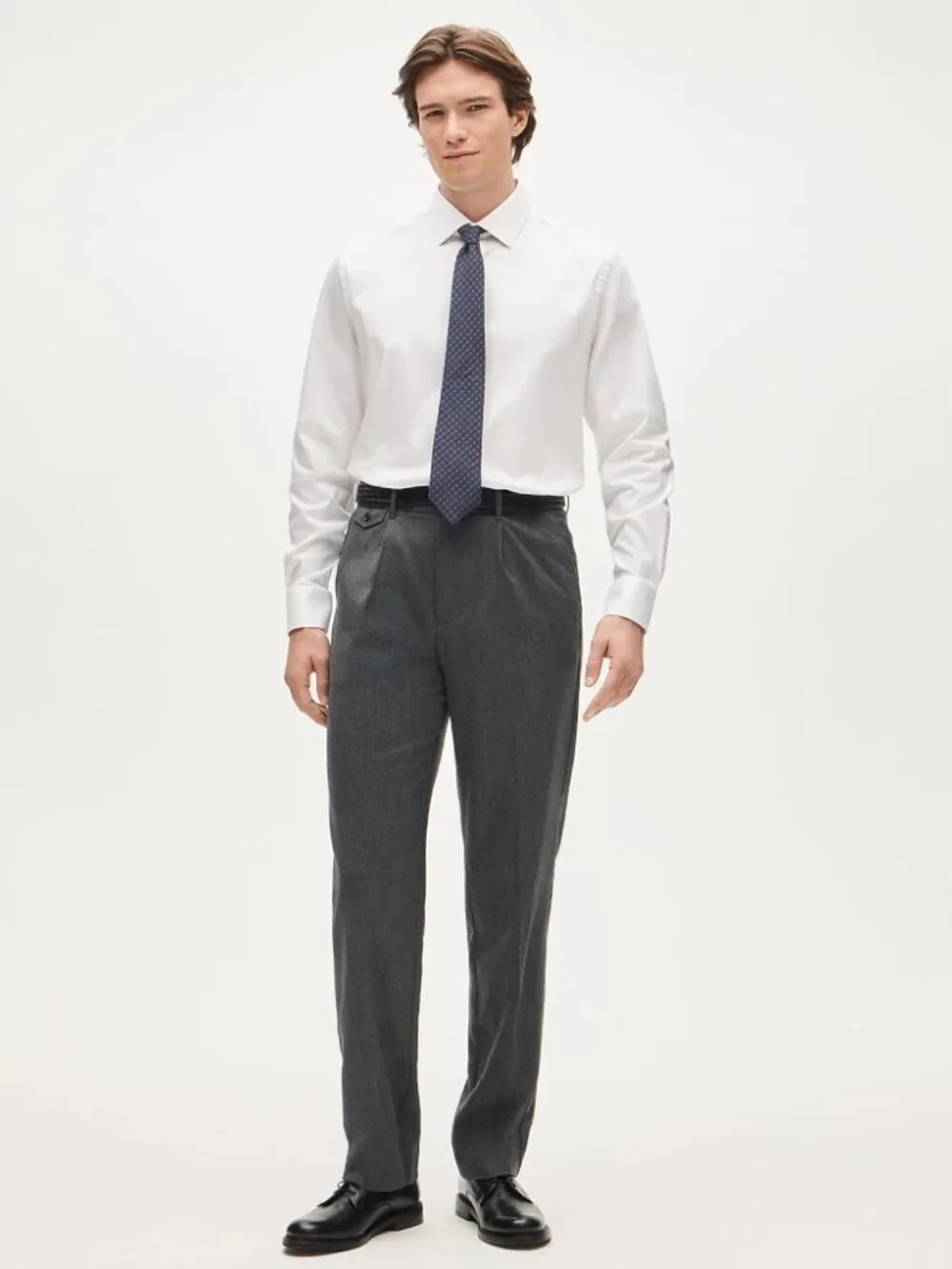 NWT J. Crew Bowery Performance Stretch Dress Shirt Spread Collar white Size S